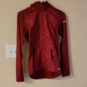 BCG Maroon/ Red Plum Athletic Jacket XS